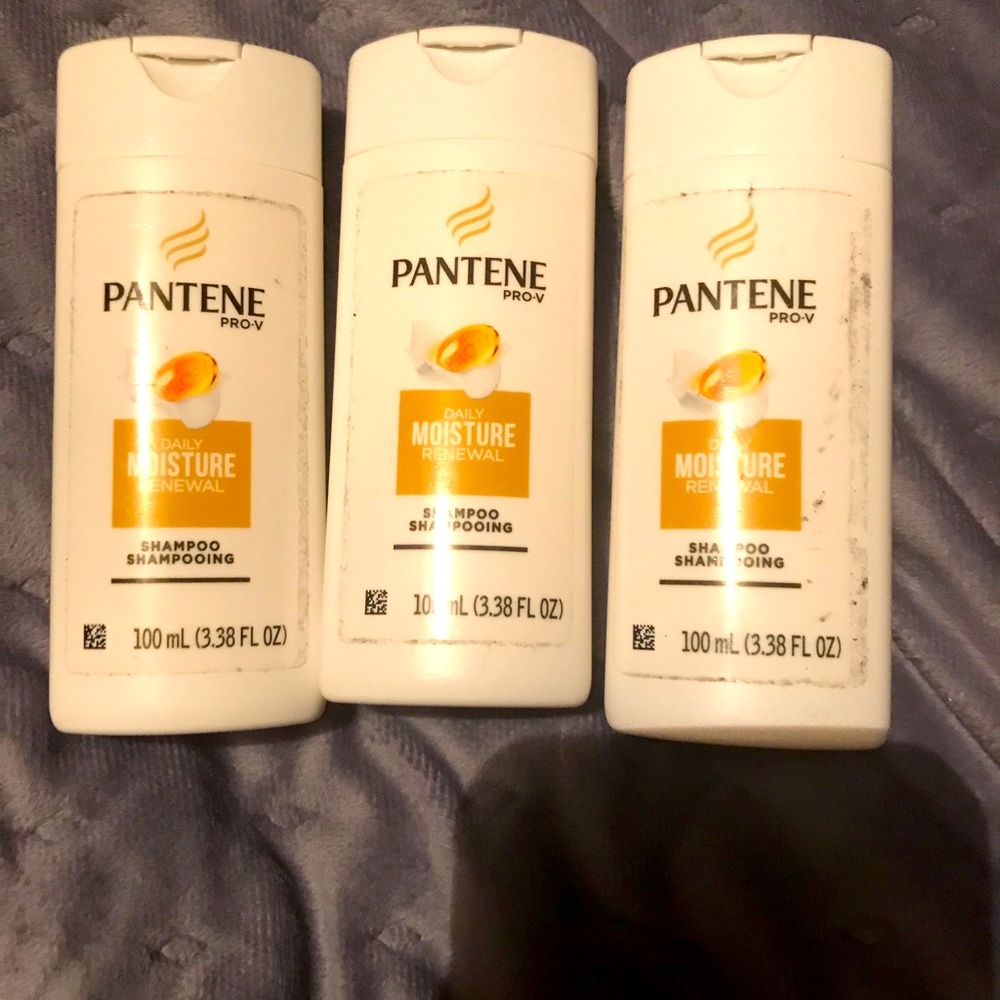Pantene travel size shampoo 3 pack